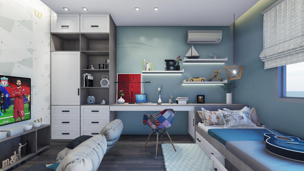 Boy Bedroom-Osama 01- Photo - 7 by alaashabana on DeviantArt