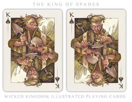 Card Art: The King of Spades