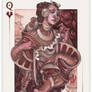 Card Art: The Queen of Hearts