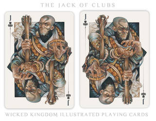 Card Art - The Jack of Clubs