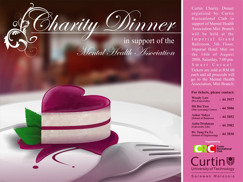 Charity Dinner Notice