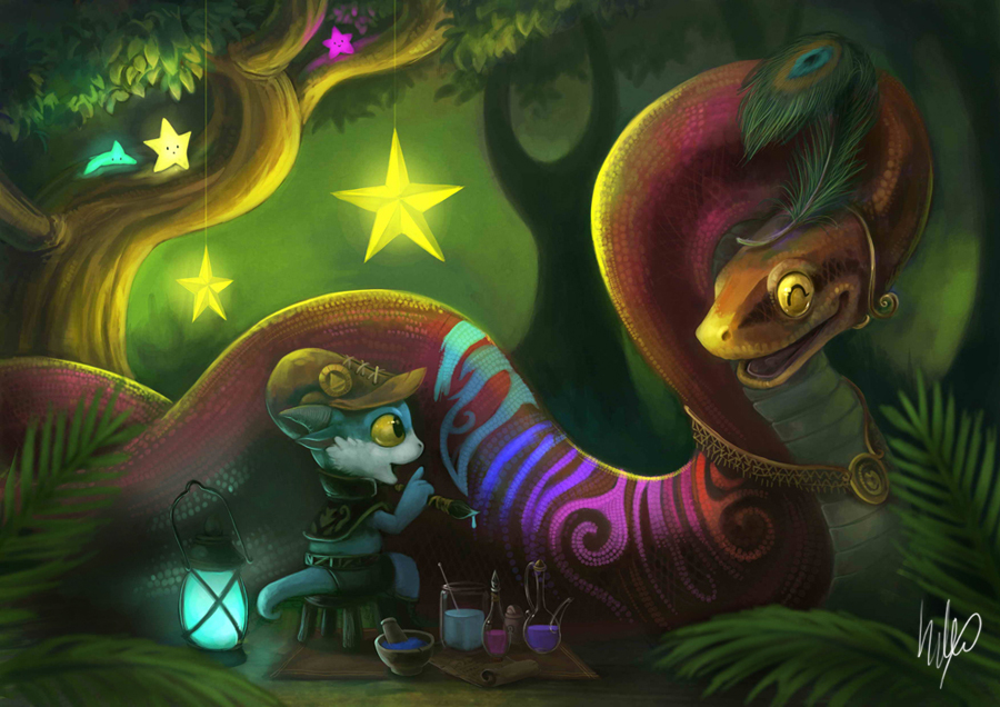 Rainbow snake
