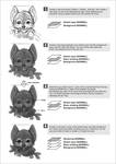 Wolfy portrait tutorial 1 by Silverfox5213