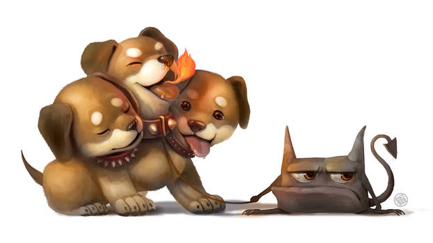 Cerberus pup