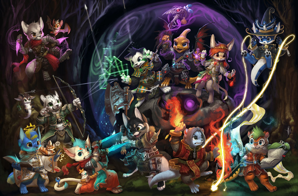 League of Furries by Silverfox5213