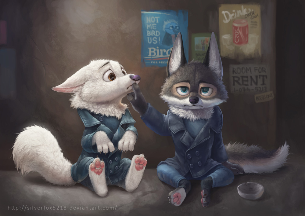 Zootopia Wolves by Silverfox5213