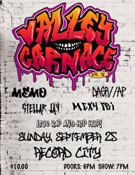 Valley Carnage Vol IV Poster