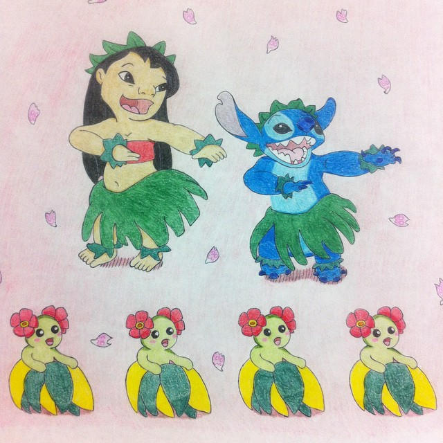 Lilo and Stitch Hula Dance by RaniaRiko on DeviantArt