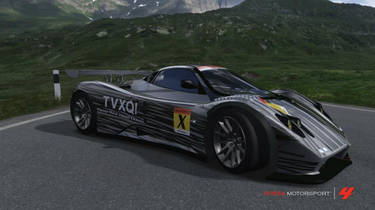 Pagani Zonda Racing TVXQ! Keep your head down.