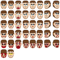 Doomguy me sprite sheet