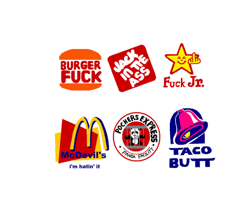 Screwed Up Fast Food Logos