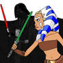 ahsoka vs darth vader