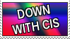 Down with cis