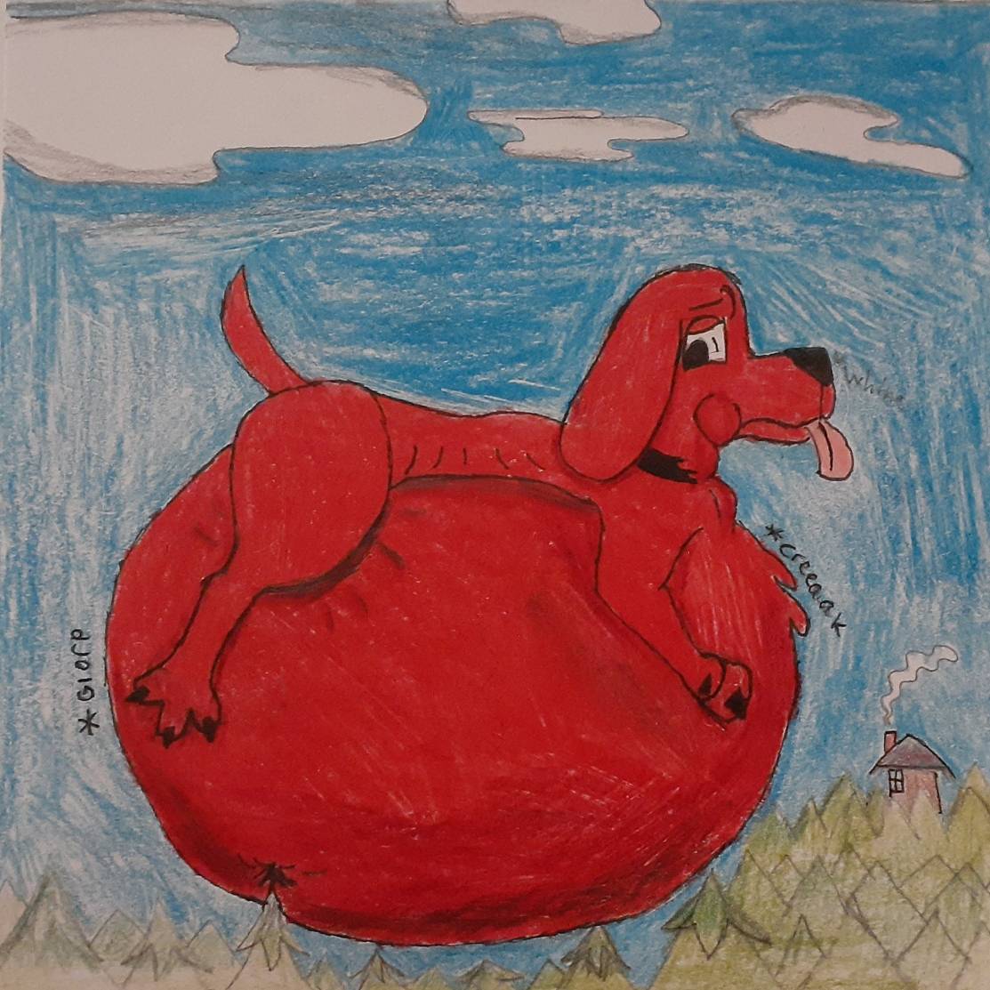 Clifford The Big Red Bomb By Goldenfroodey On DeviantArt clifford-the-big-red-bomb-by-goldenfroodey-on-deviantart