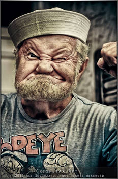 Real life popeye the marine