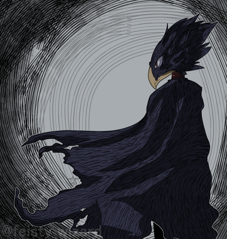 Tokoyami by Feisty-Wizard on DeviantArt