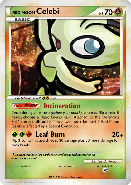 RED MOON Celebi