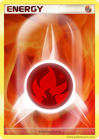 Pokemon Fire Energy Symbol