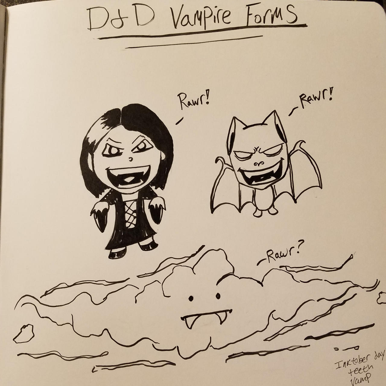 DND vampire forms by Gin309 on DeviantArt