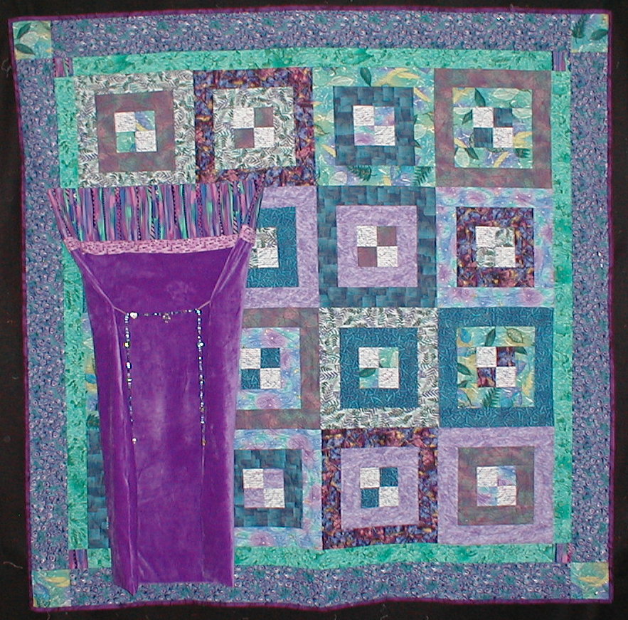 Liz's Quilt with Pillow