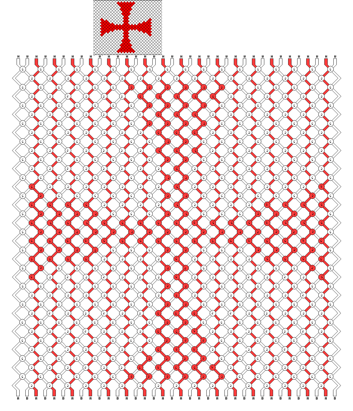 Templar Bracelet Pattern