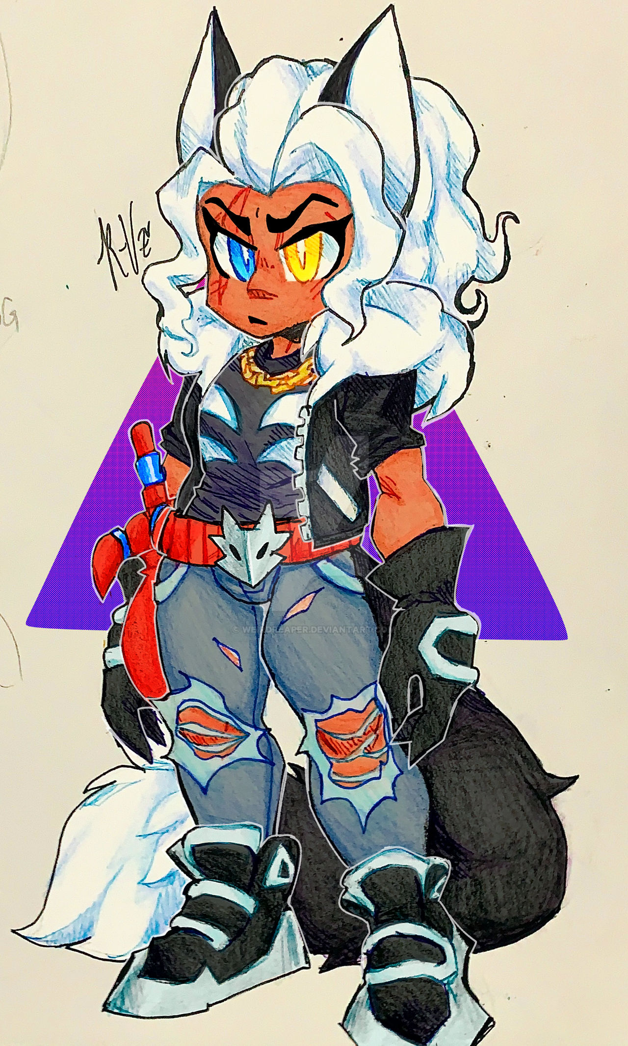 Infinite the Jackal by WeirdReaper on DeviantArt