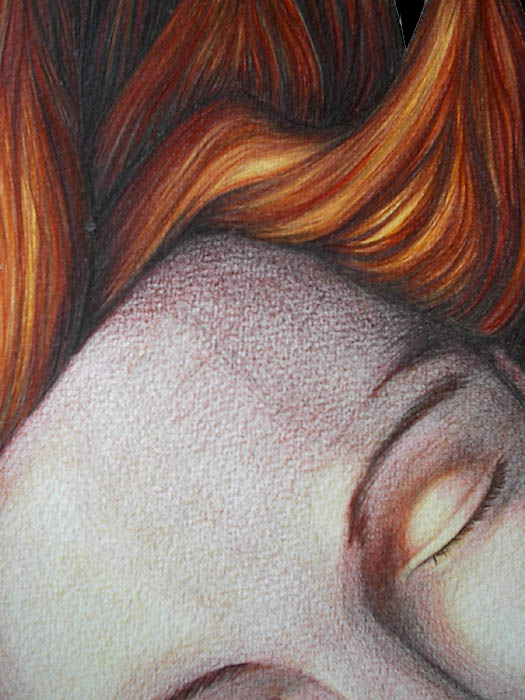 Person sleeping... detail