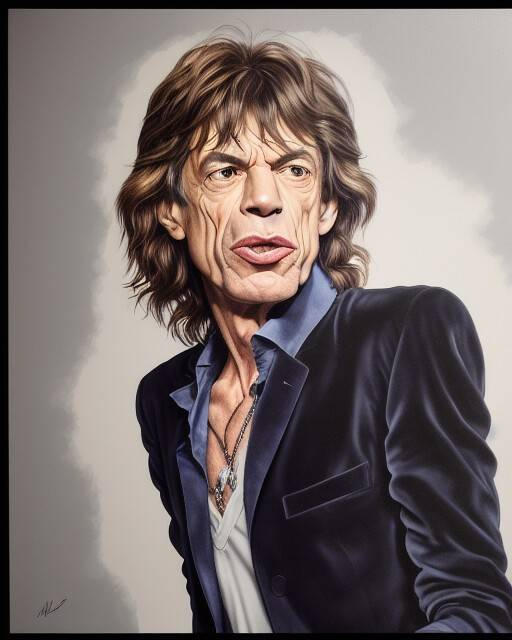 Very known singer portrait by Jipehelarts on DeviantArt