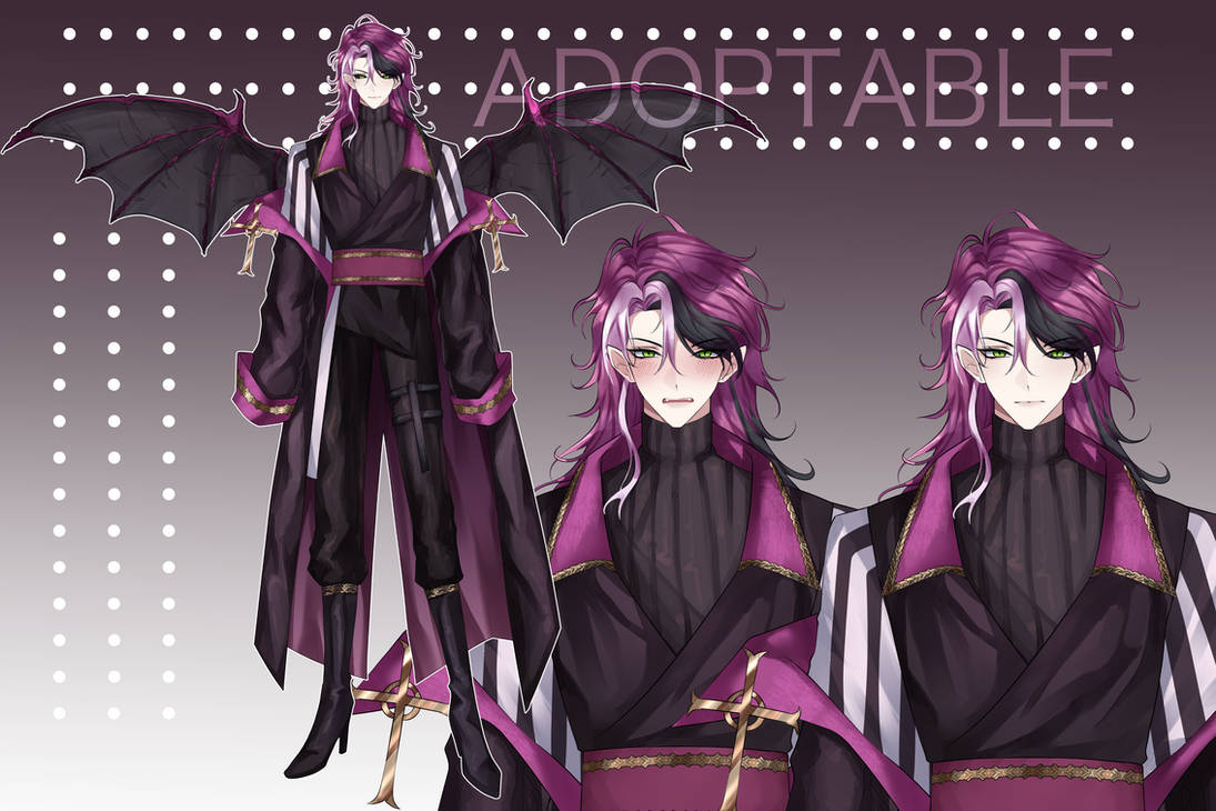 Duke Java Vampire (OPEN) Adoptable Auction: Duke of Vampire by NatsuKurobara on DeviantArt