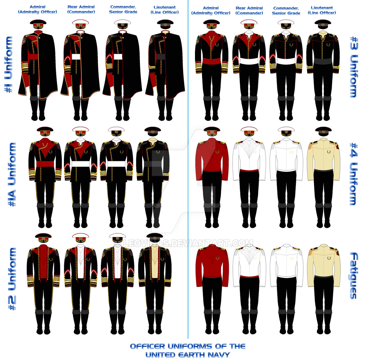 UEN Officers' Uniforms