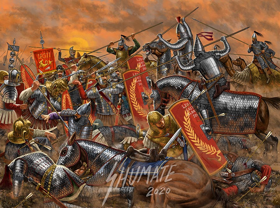 Battle of Nisibis 217 AD
