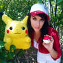 With Pikachu