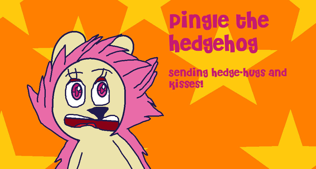 Pikmi Pops month day 29- Pingle the Hedgehog by Rainbow-Floof on DeviantArt