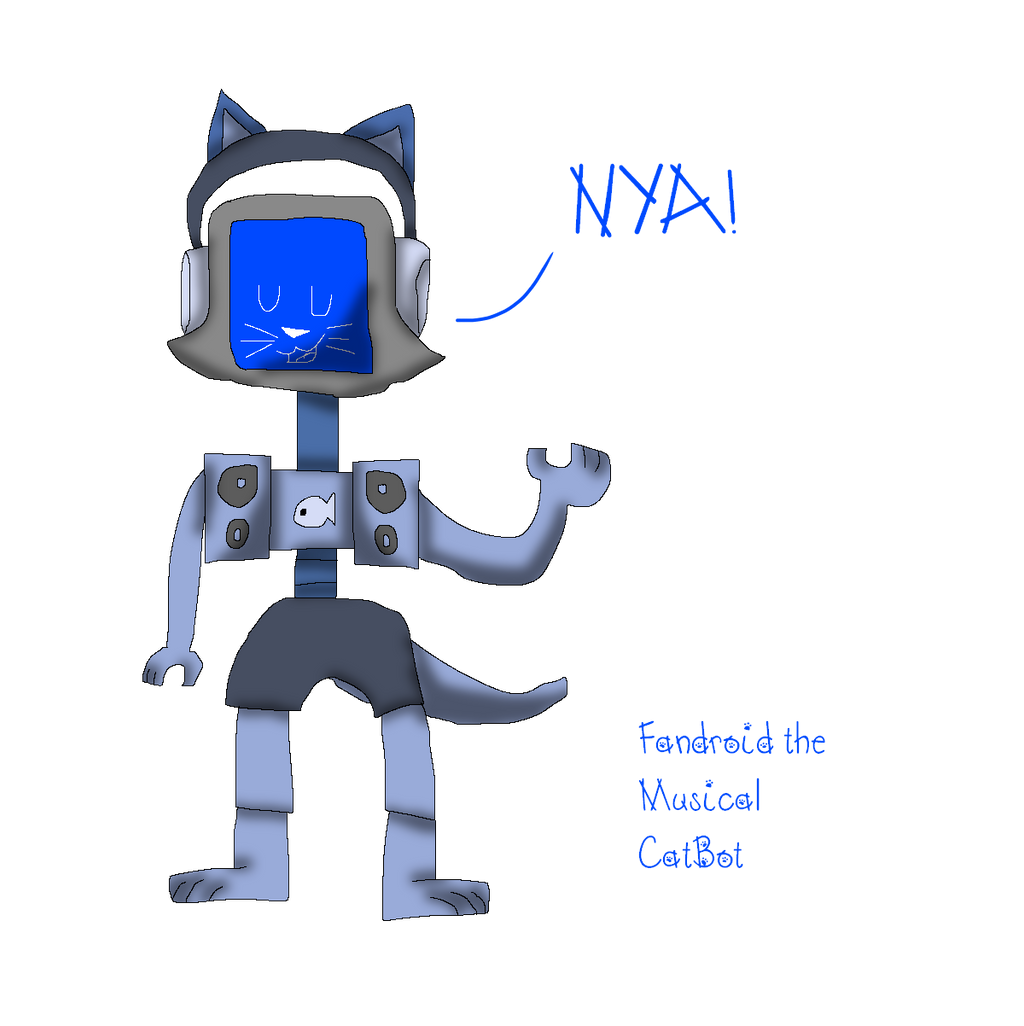 Fandroid Neko for DokiDokiTsuna by Rainbow-Floof on DeviantArt