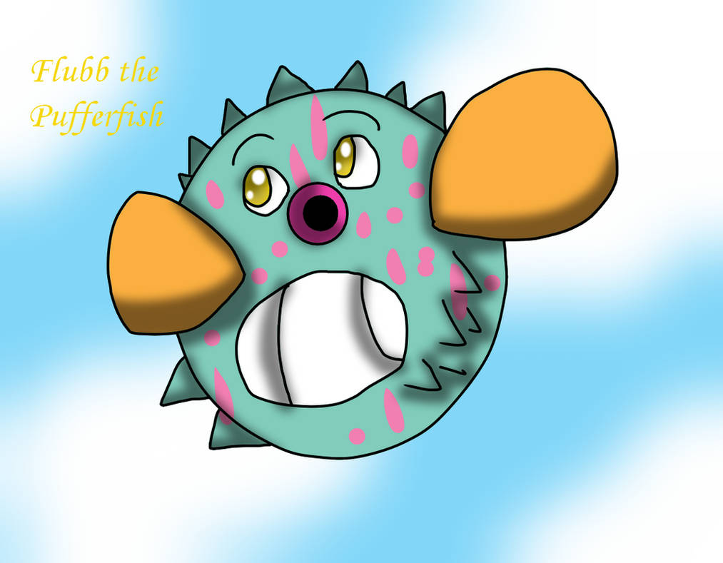 Flubb Flubb the Pufferfish by Rainbow-Floof on DeviantArt