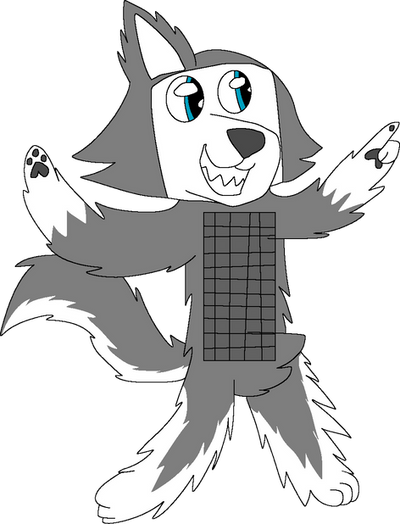 Computery The Wolf by Rainbow-Floof on DeviantArt