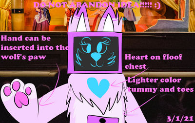 Computer Wolf Deviantart Computerwolf Puppet (Real-Made Idea By Computerwol by Rainbow-Floof on ...