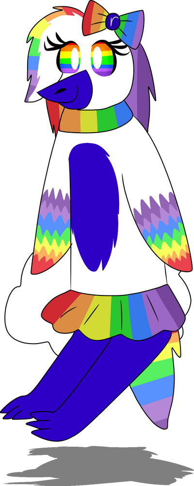 Lowercase R The Robin by Rainbow-Floof on DeviantArt