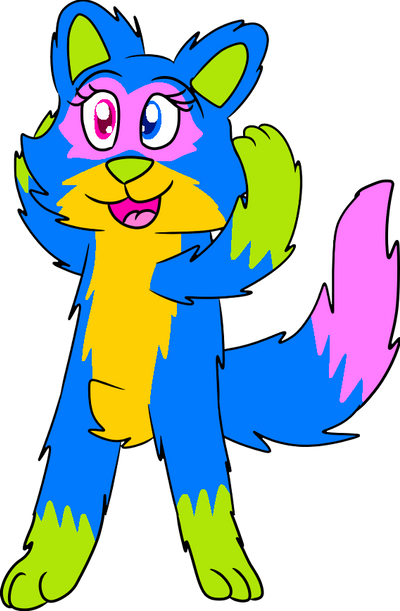 Easter Egg The Sable Mask Ferret by Rainbow-Floof on DeviantArt