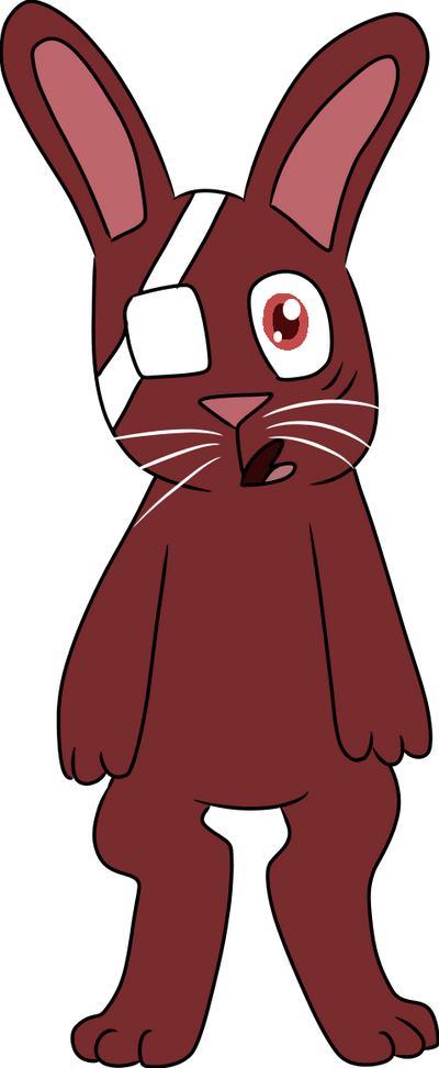Brown Rabbit Deviantart R The Rabbit (KT2009) by Rainbow-Floof on DeviantArt
