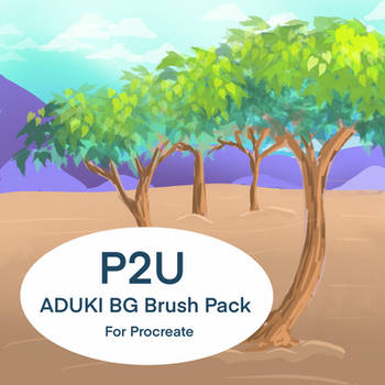 P2U brush pack ADUKI BG