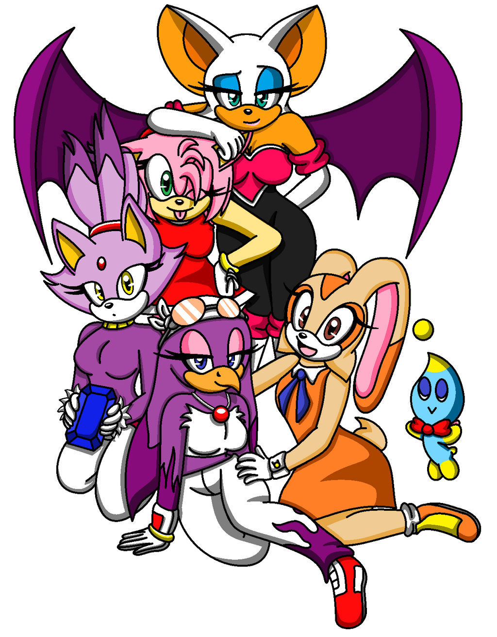 Sonic Babalyn Rouges Devienart Model The Babylon Rogues on Sonic-Character-Fans - DeviantArt