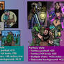 Commission prices