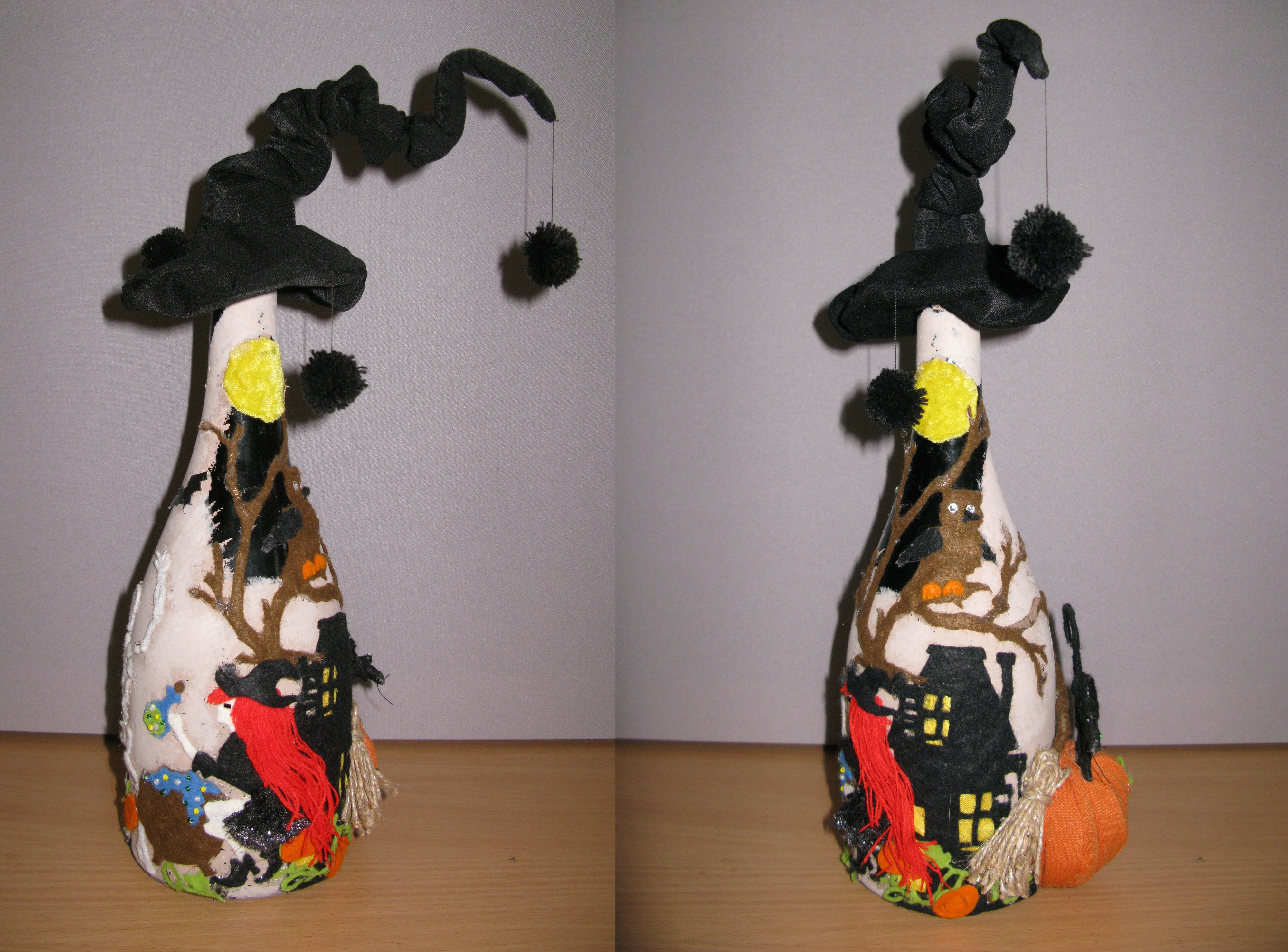 Halloween BOTTLE 1-2 side