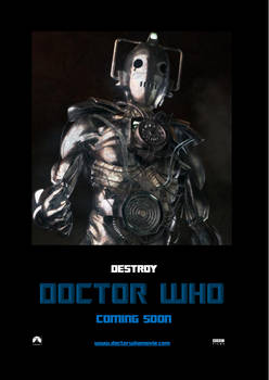 Doctor Who Movie Cyberman Poster