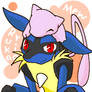 Lucario with Mew