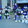 Decepticon and Autobot cosplay