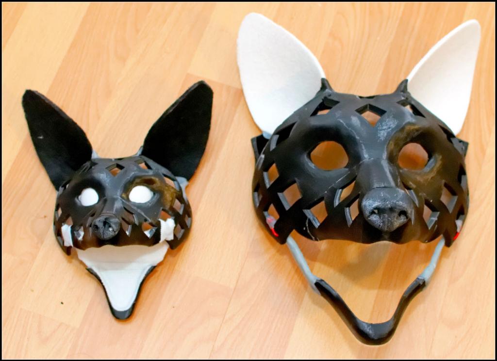 3d-printed Fursuit- And Puppet-Head