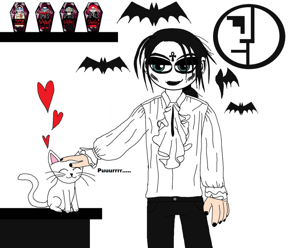 Trad Goth art 2 by ObsidianNightwalker on DeviantArt