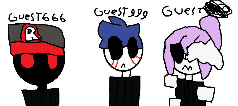 ❤️‍🩹Roblox Characters Meet Guest 666 / Part 1 // Gacha Club // MY AU  ❤️‍🩹✨ 